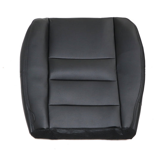 Passenger Side Bottom Leather Cover Black For 2006 2007 Ford F-250 F-350 Lariat