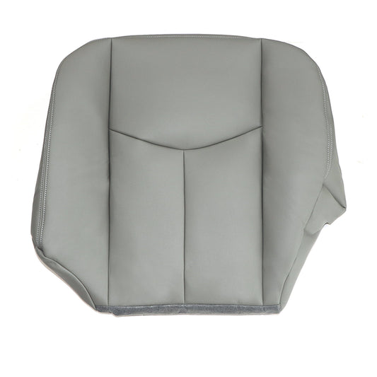 Driver Bottom Leather Seat Cover Pewter Gray For 2005 2006 Chevy Tahoe Suburban
