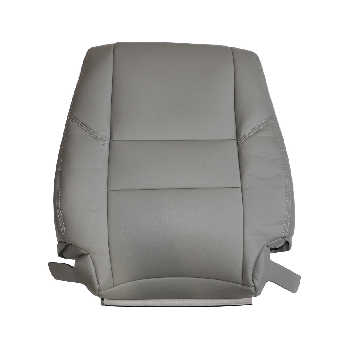 Front Driver Top Replacement Leather Seat Cover Gray For 2000-2004 Toyota Tundra