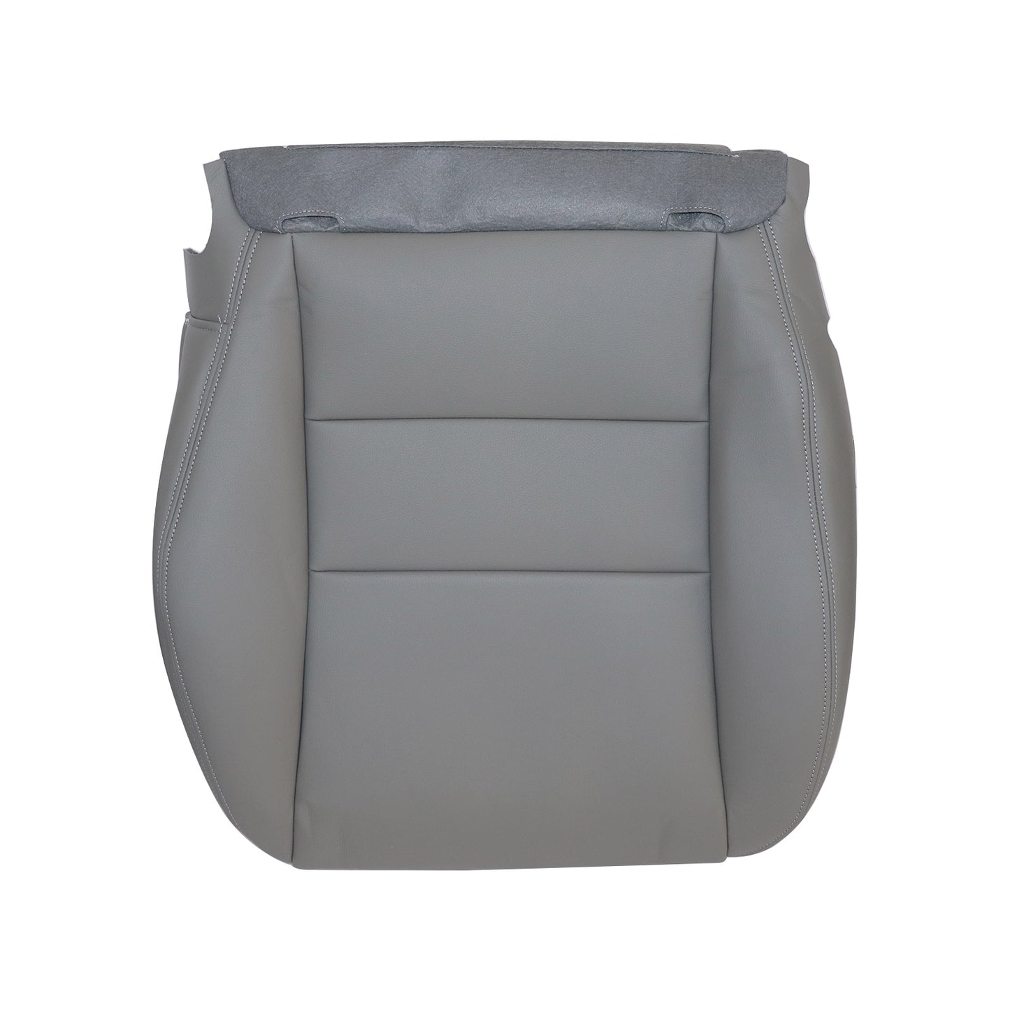For 2003-2007 Honda Accord 4-Door EX SE Driver Bottom Leather Seat Cover Gray