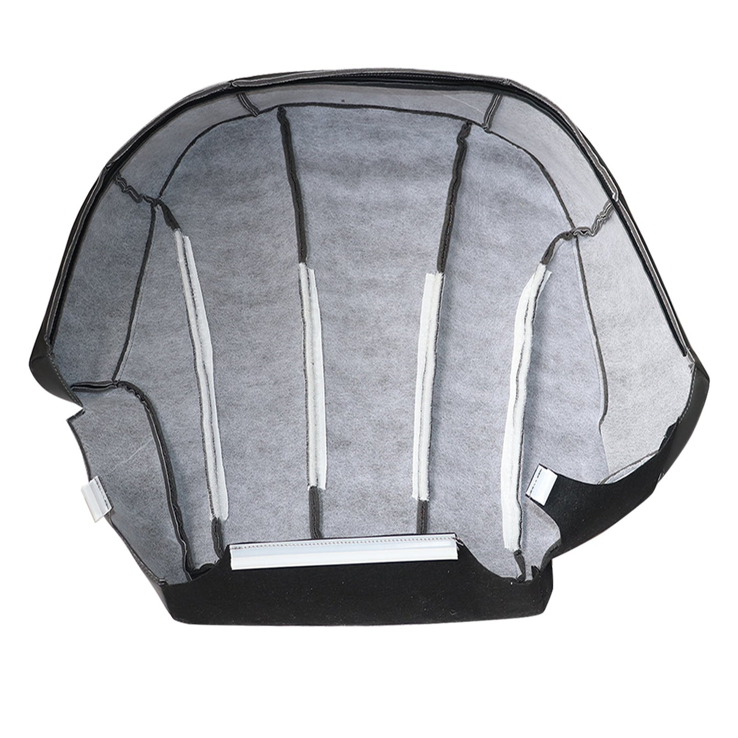 Fit For 1999-2002 Chevy Silverado WT Driver Bottom Cloth Seat Cover Dark Gray