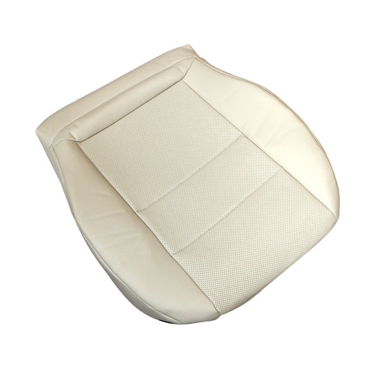 For 2008-15 Mercedes Benz GLK250 Passenger Bottom Leather SEAT COVER ( Ivory )