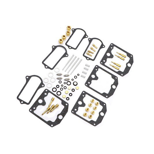 For 1979-81 Kawasaki kz1000 LTD z1r kz1000 carburetor carb repair rebuild Kit x4