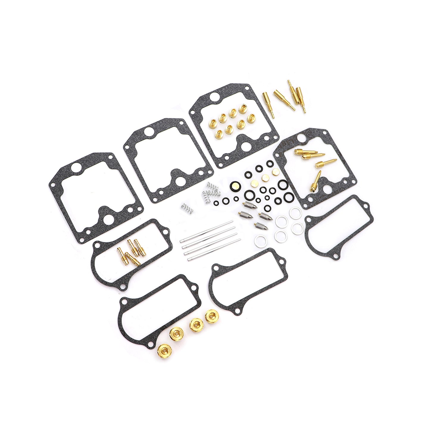 For 1979-81 Kawasaki kz1000 LTD z1r kz1000 carburetor carb repair rebuild Kit x4