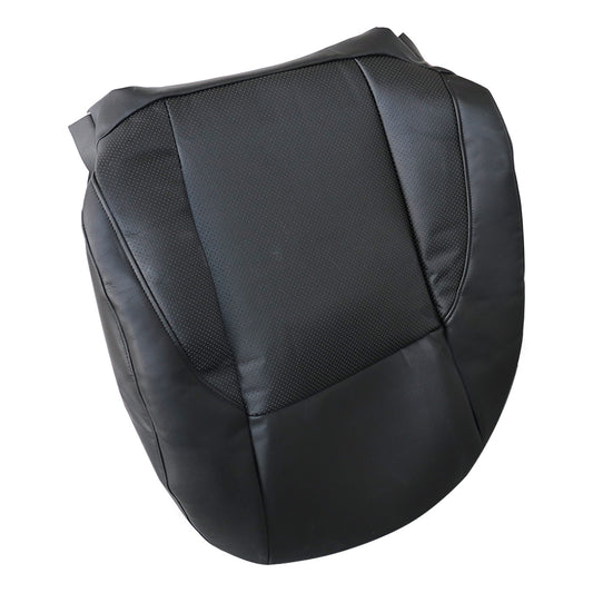 New For 2007-2012 LEXUS ES350 Driver Top Perforated AC Seat Cover Leather Black