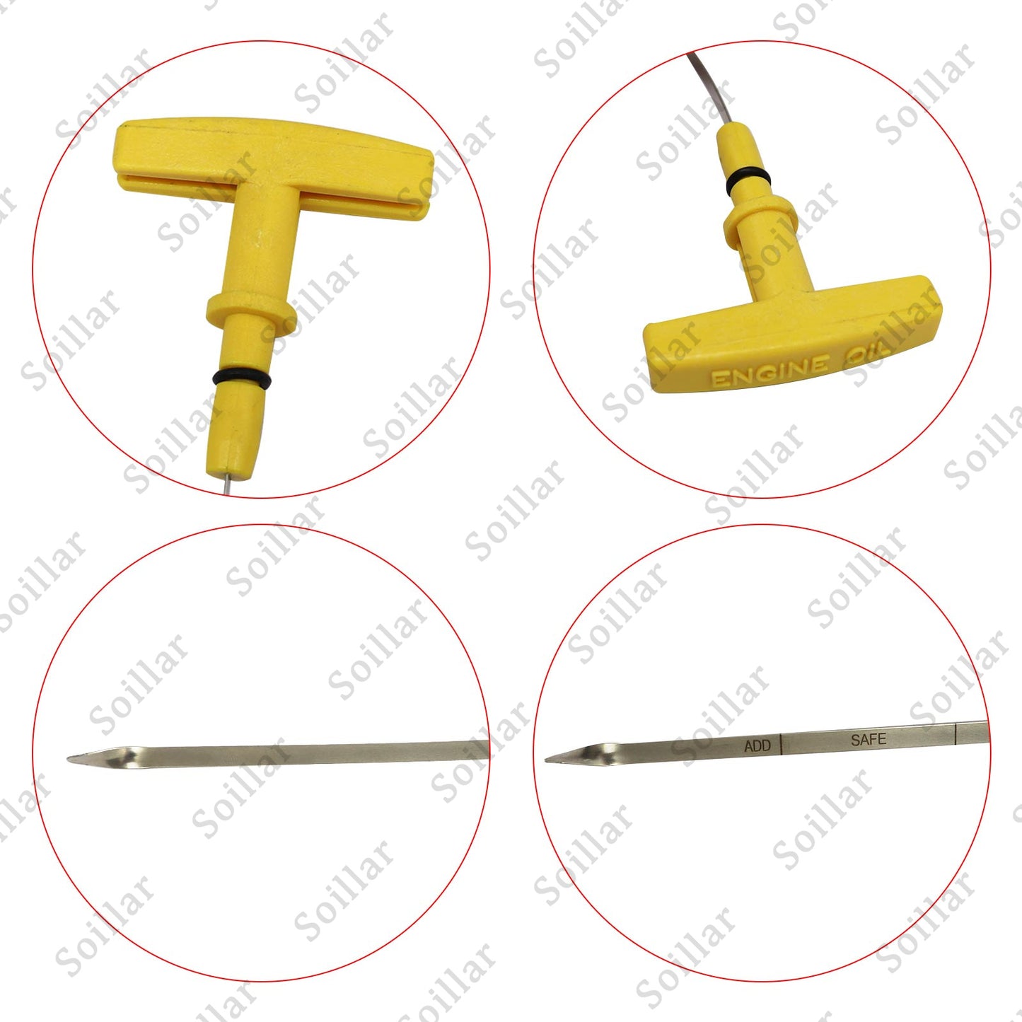 53020928 New Engine Oil Level Dipstick For Dodge Ram 1500 2500 1998-2002