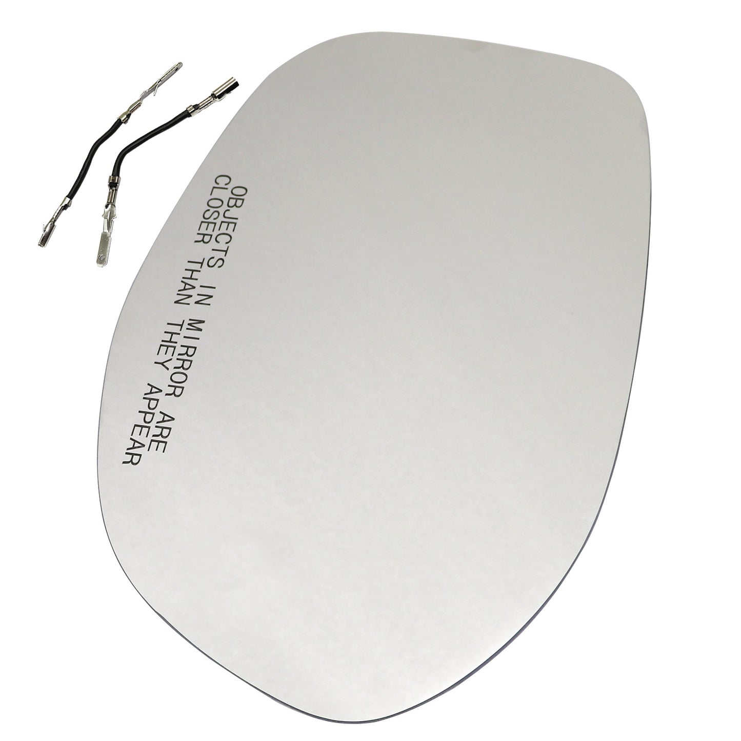 Heated Mirror Glass Passenger Side With Backing Fit for 14-17 Honda Odyssey