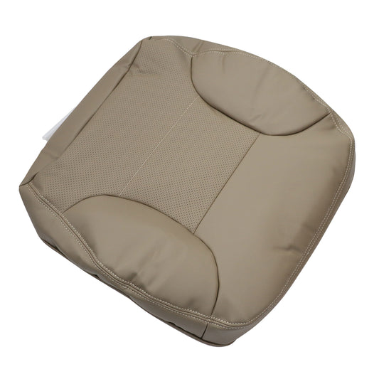 Passenger Bottom Seat Cover Med Mocha Tan For 1992-1996 Ford Bronco Eddie Bauer