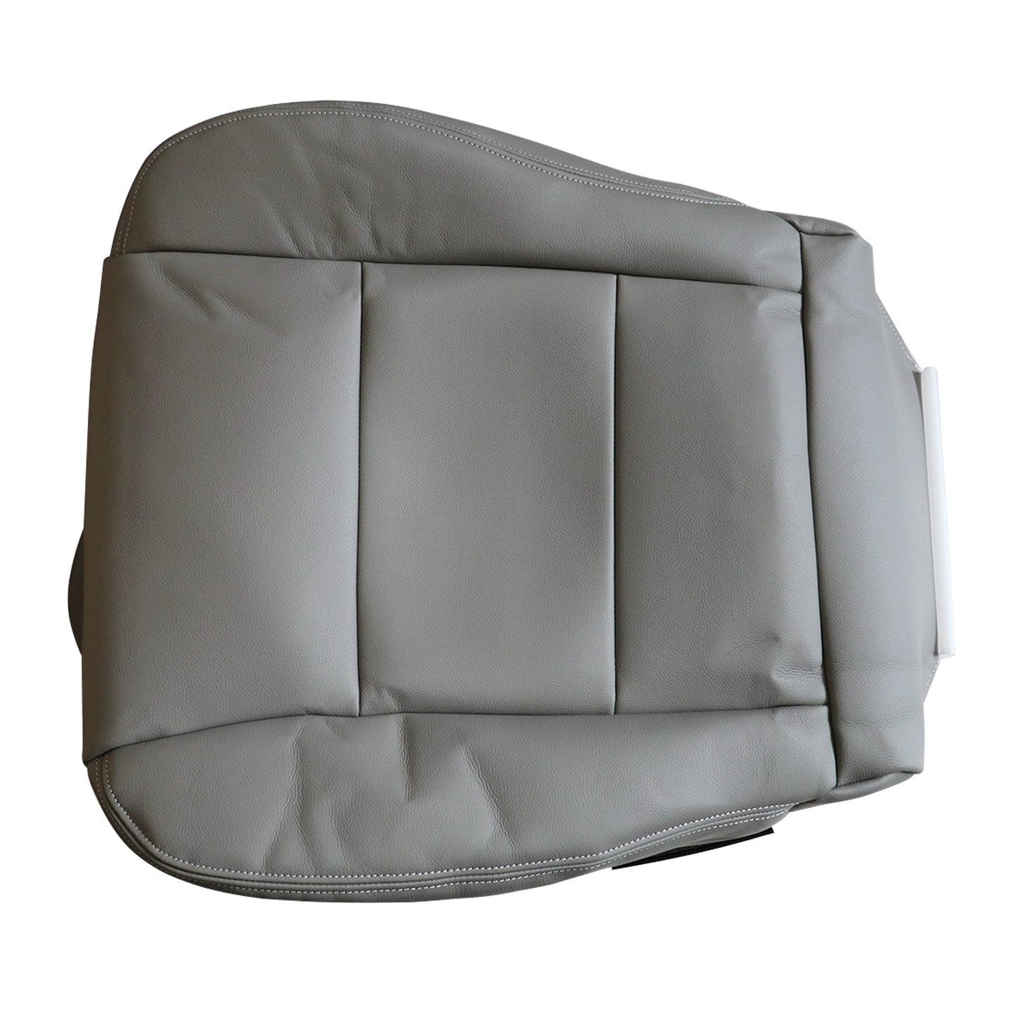 For 1998 - 2007 Toyota Land Cruiser Front Driver Bottom Leather Seat Cover Gray