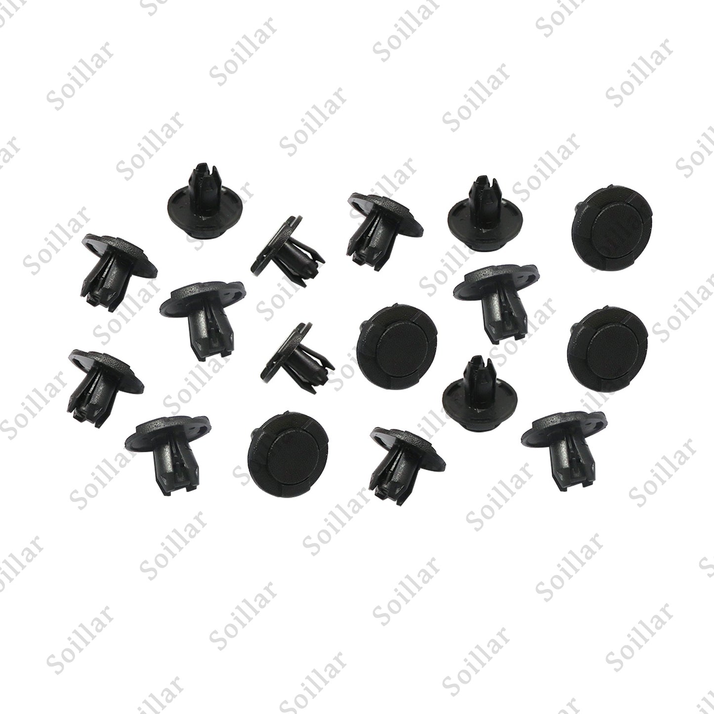 100Pcs Fit for Nissan Infiniti Cowl Bumper Fender Liner Push Clips 01553-05323