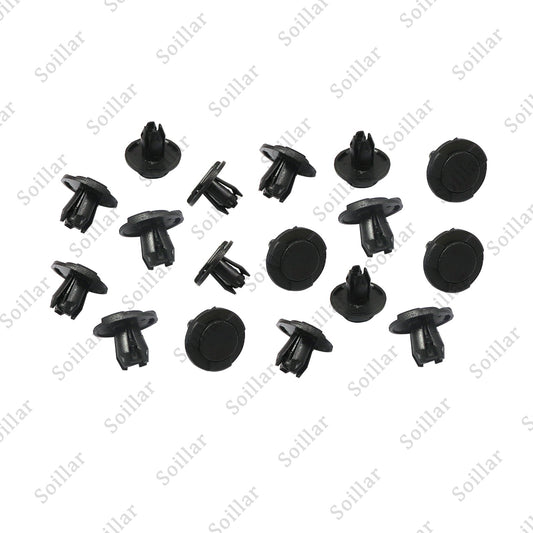 100Pcs Fit for Nissan Infiniti Cowl Bumper Fender Liner Push Clips 01553-05323