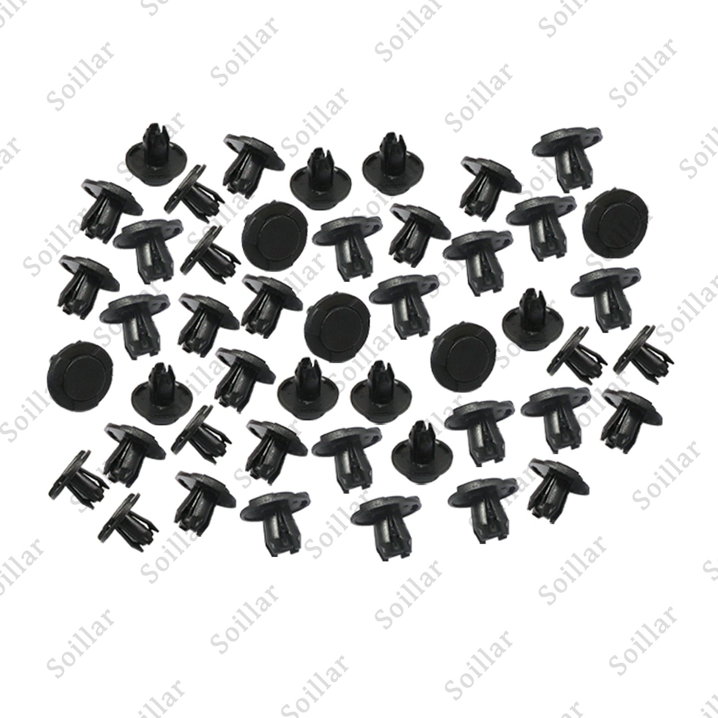 100Pcs Fit for Nissan Infiniti Cowl Bumper Fender Liner Push Clips 01553-05323