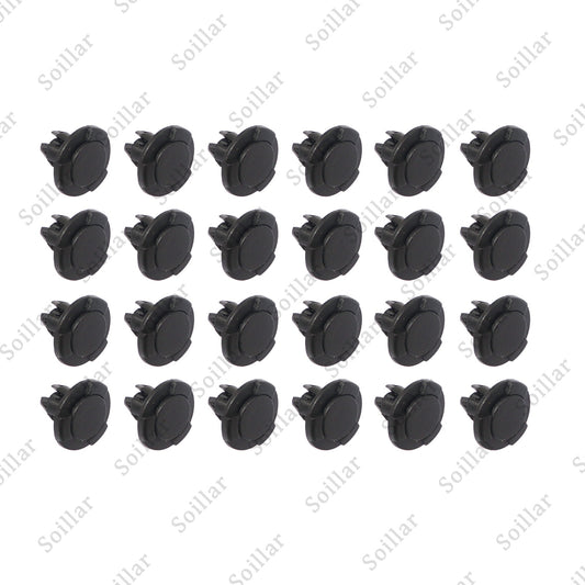 100Pcs Fit for Nissan Infiniti Cowl Bumper Fender Liner Push Clips 01553-05323