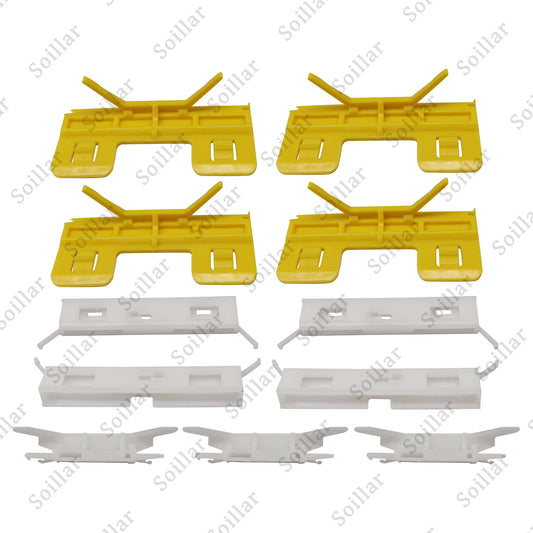 11* Windshield Roof Moulding Clips Repair Set For 2007 2008-2011 Honda Civic