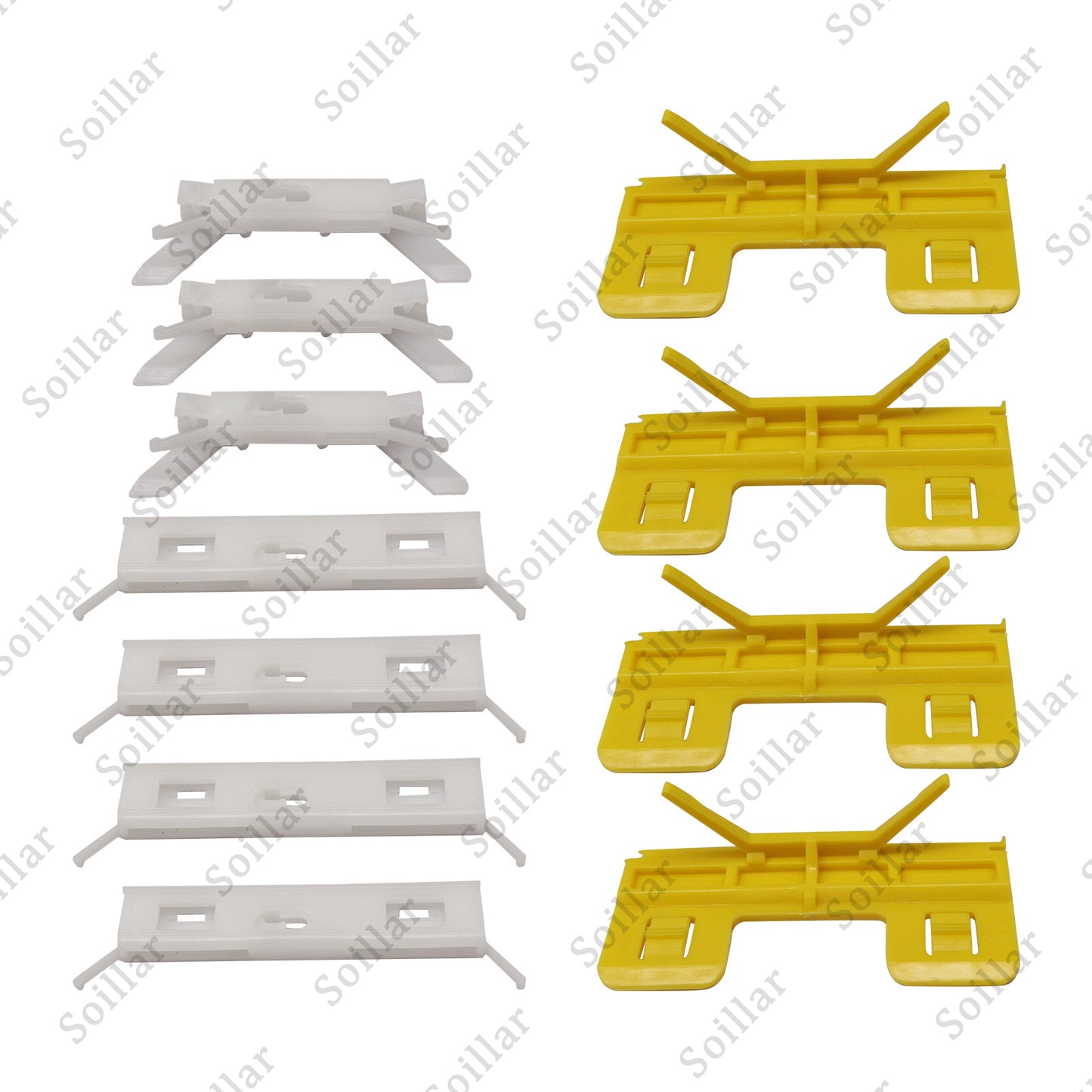11* Windshield Roof Moulding Clips Repair Set For 2007 2008-2011 Honda Civic