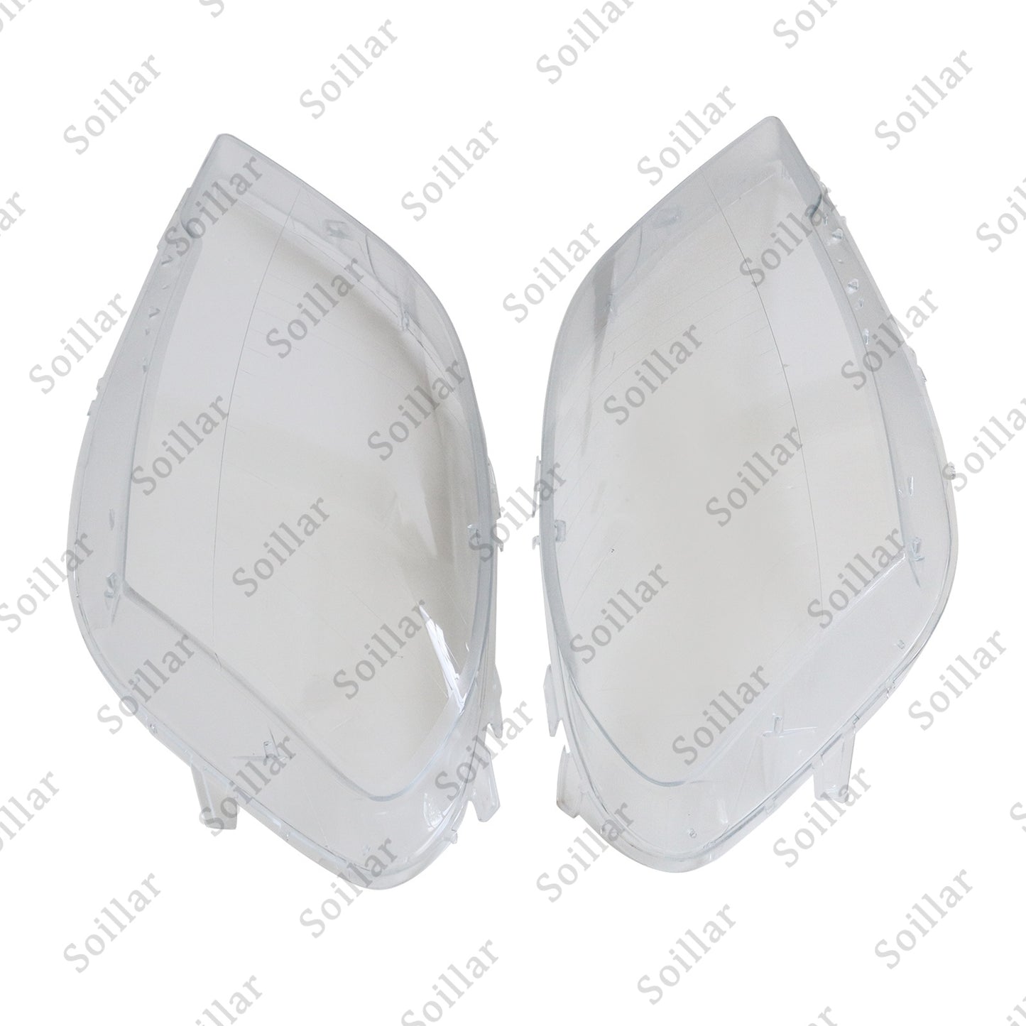 Left + Right Headlight Lens Headlamp Covers Fits Benz ML ML350 W164 2009-2011