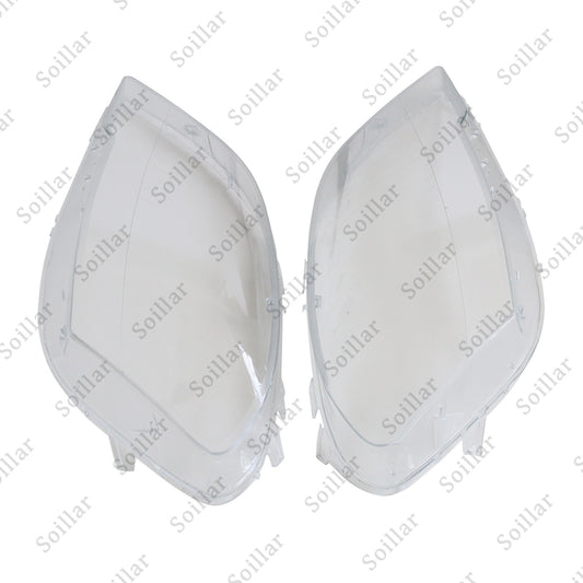 Left + Right Headlight Lens Headlamp Covers Fits Benz ML ML350 W164 2009-2011