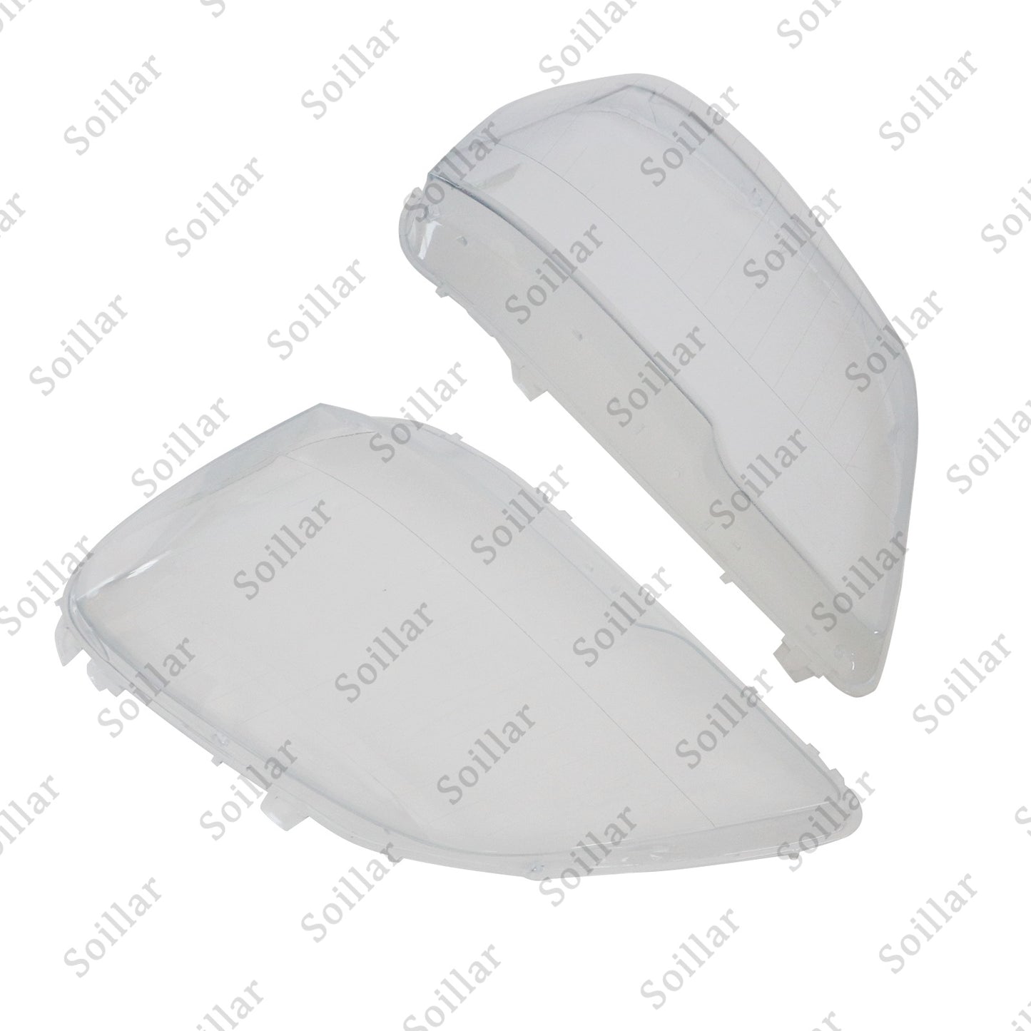 Left + Right Headlight Lens Headlamp Covers Fits Benz ML ML350 W164 2009-2011