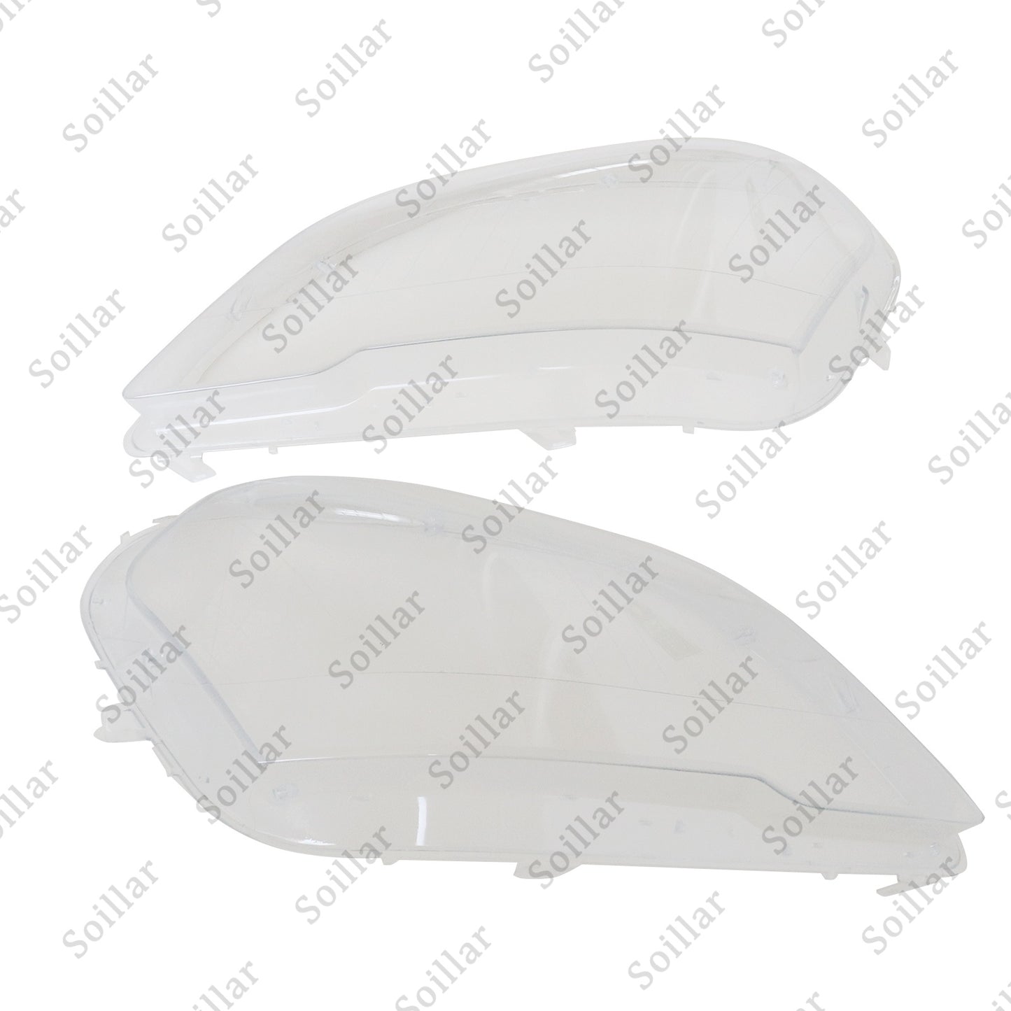 Left + Right Headlight Lens Headlamp Covers Fits Benz ML ML350 W164 2009-2011