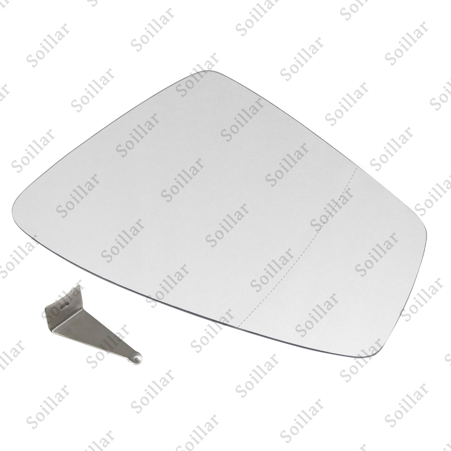Mirror Glass Left Driver Side 5NN-857-521 Fit 2018-2023 VW Tiguan