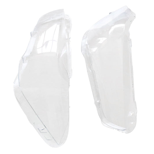 2Pcs Fit BMW X1 2016-2019 Left Right Side Front Headlight Lens Headlight Cover