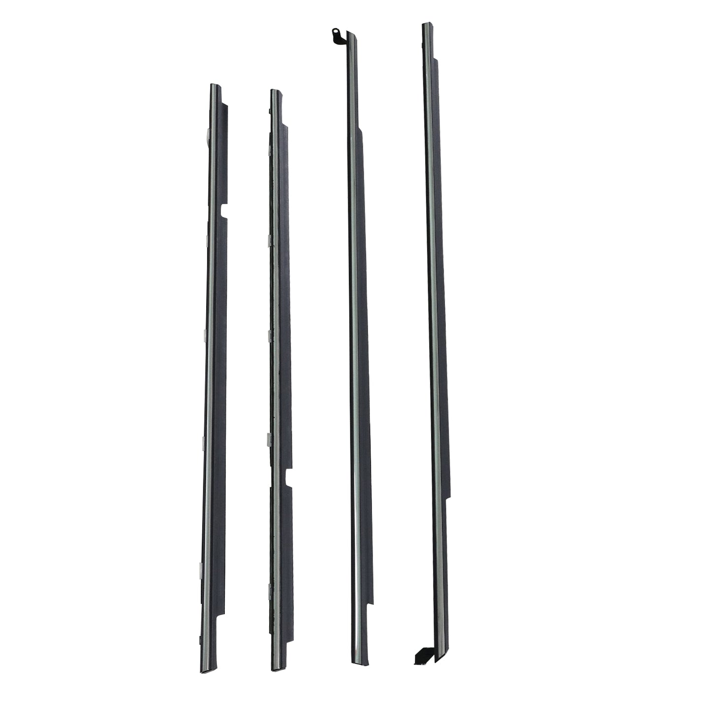 For TOYOTA Corolla EE110 AE110 AE111 GLASS SEAL DOOR BLACK BELT WEATHERSTRIP