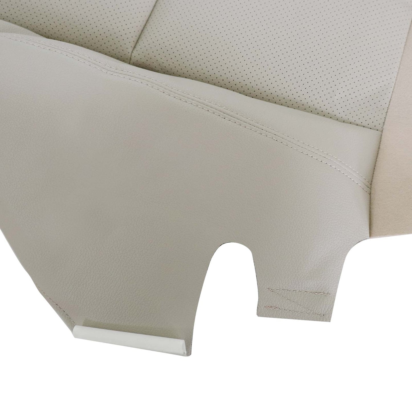 Driver Bottom Leather PERFORATED Seat Cover Tan For 2007 2008 Cadillac Escalade