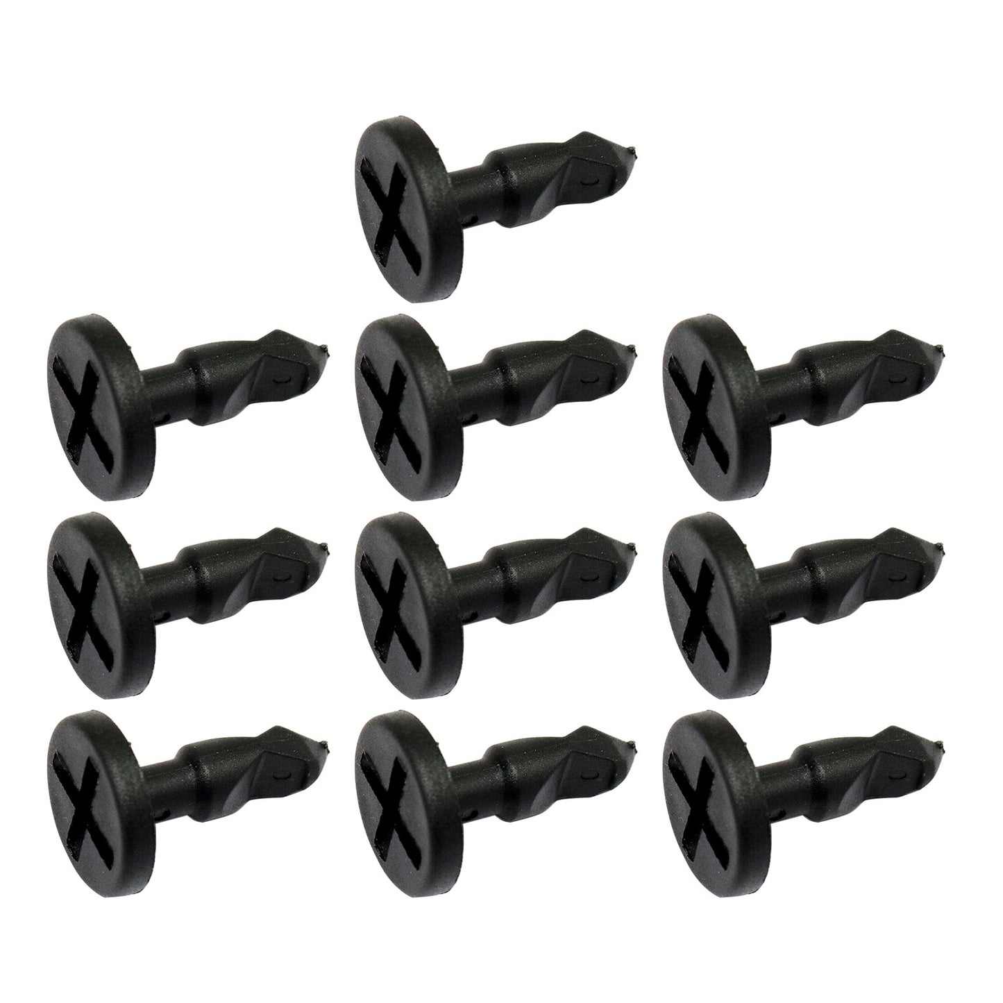 For 2003-2010 Porsche Cayenne 10Pcs Engine Compartment Panel Clips 95557271000