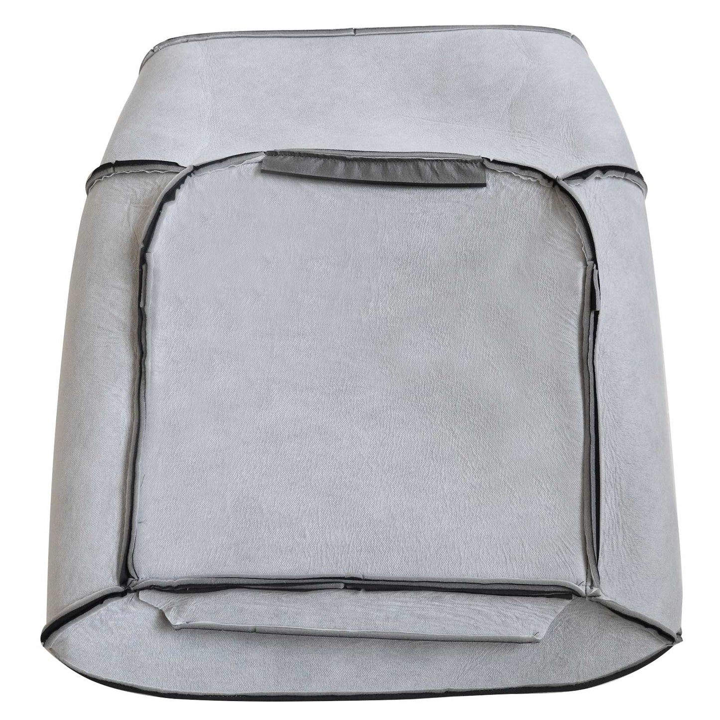 Front Left Back Cloth Seat Cover Dark Gray For 2004-2008 Ford F150 Driver Side