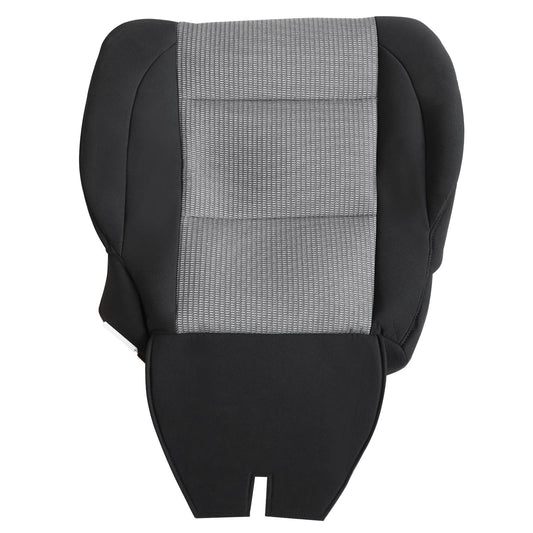 For 2004-2007 Nissan Titan SE Driver Side Cloth Bottom Seat Cover Black & Gray