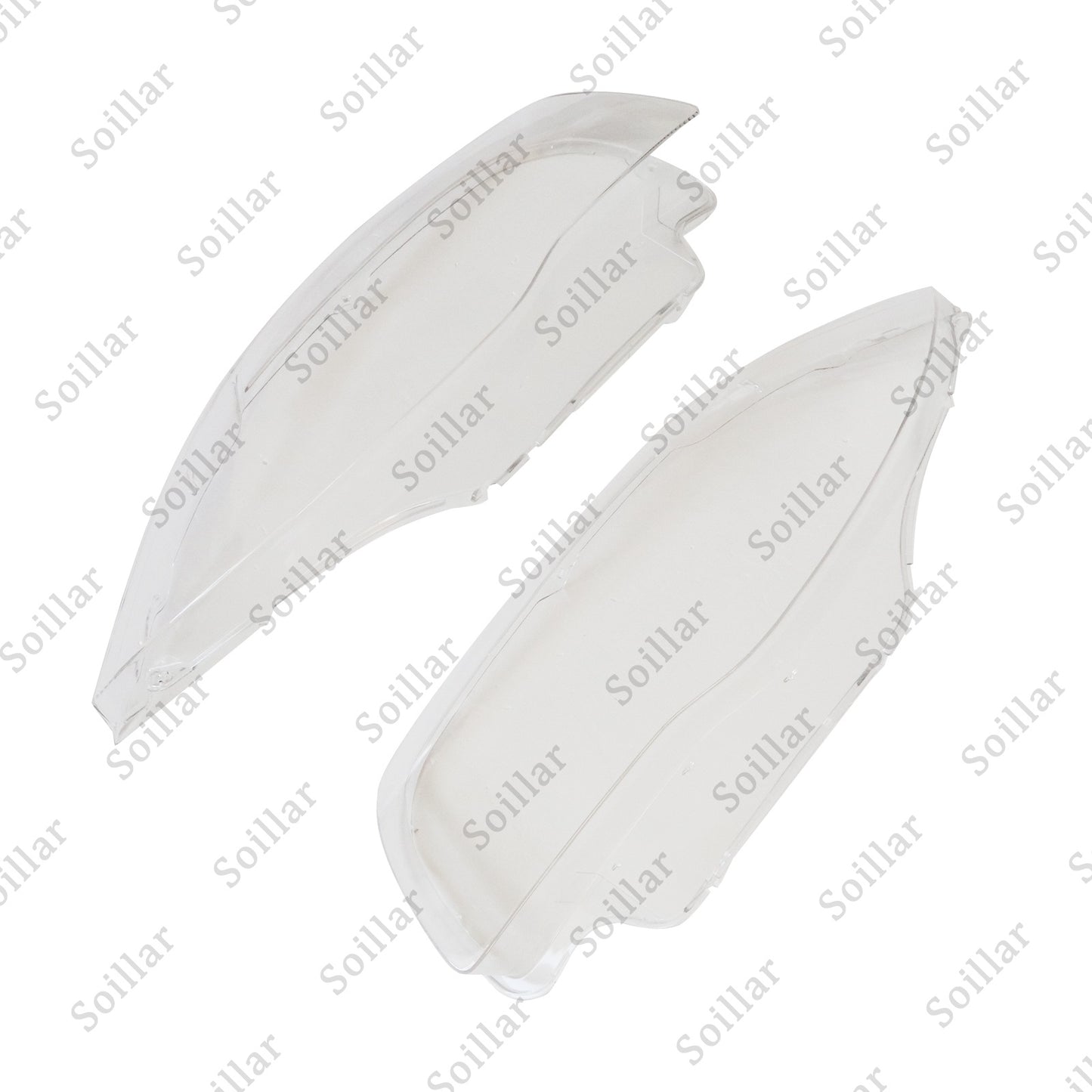 For BMW E81 E82 E87 E88 1-SERIES & 1M 2003-11 Pair Headlight Cover Headlamp Lens