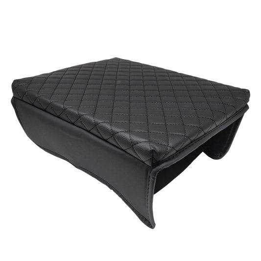 For 2004-2008 Ford F150 NEW Leather Console Lid Armrest Cover Pad Cushion Black