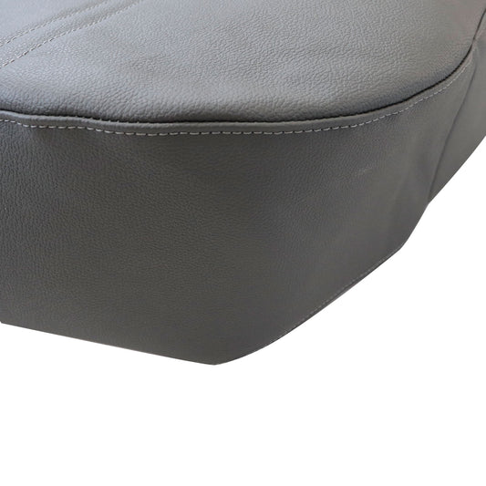 For 1999-2002 Ford F250 F350 Super Duty Replacement Bench Bottom Seat Cover Gray