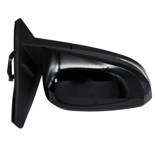 Right RH Black Painted 9Pins Turn Light Mirror Fits for Toyota 4RUNNER 2014-2021