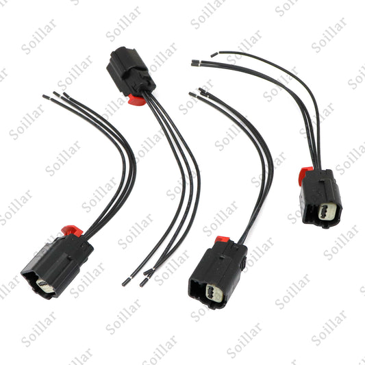 4PCS Parking Assist Sensor Connector Plug Pigtail For Buick Chevrolet GMC 14-22