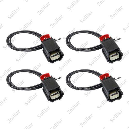 4PCS Parking Assist Sensor Connector Plug Pigtail For Buick Chevrolet GMC 14-22