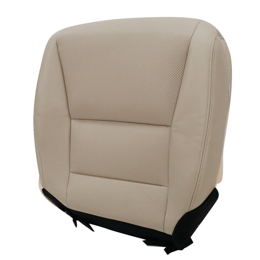 Tan Passenger Bottom Leather Seat Cover Fits 2013-2017 Honda Accord Sedan