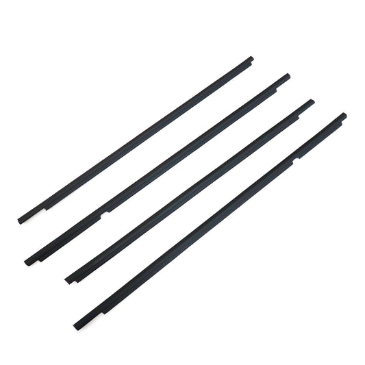 4pcs Side Molding Door Belt Set Fit 2002-2008 Toyota Corolla