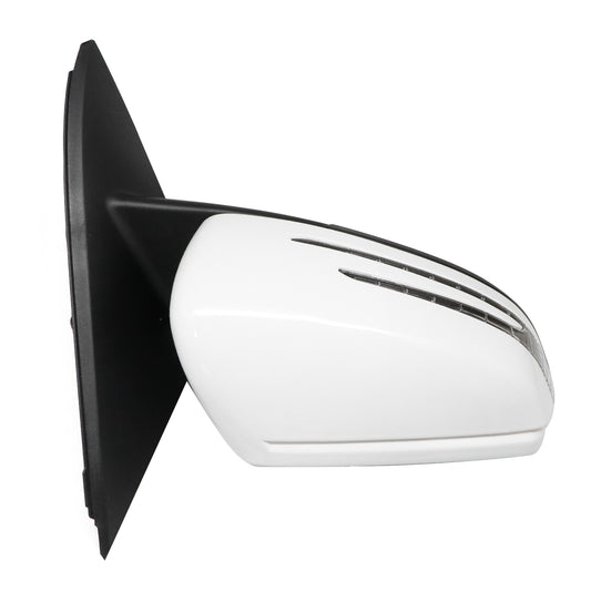 WHITE RIGHT PASSENGER SIDE MIRROR FITS FOR MERCEDES GLA250 GLA45 BLIND SPOT