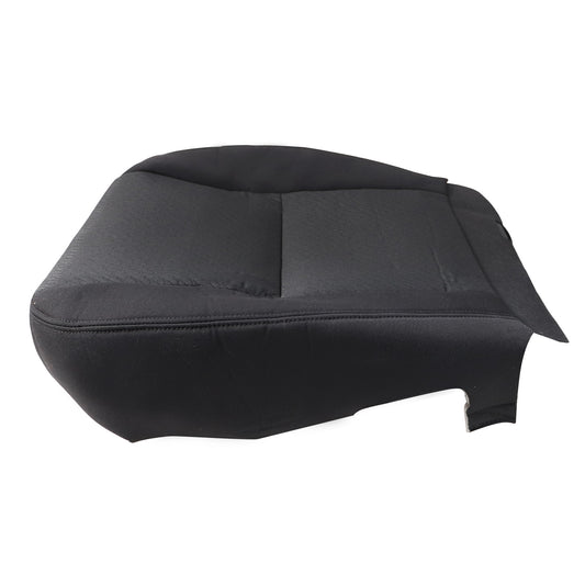 For 2007-2014 GMC Sierra 1500 2500HD 3500HD Driver Bottom Cloth Seat Cover Black