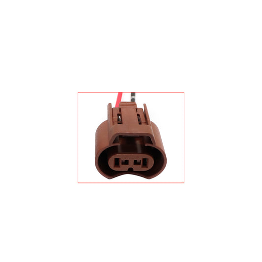 Wire Pigtail Female U 9006 HB4 2PCS Harness Head Light Low Beam Connector Bulb