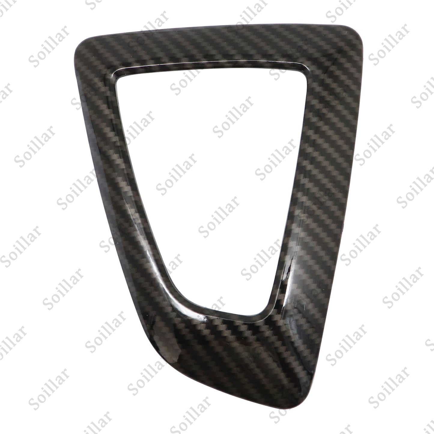 For BMW F20 F30 F22 F32 X3 X4 ABS Gear Shift Knob Panel Carbon Fiber Style Cover