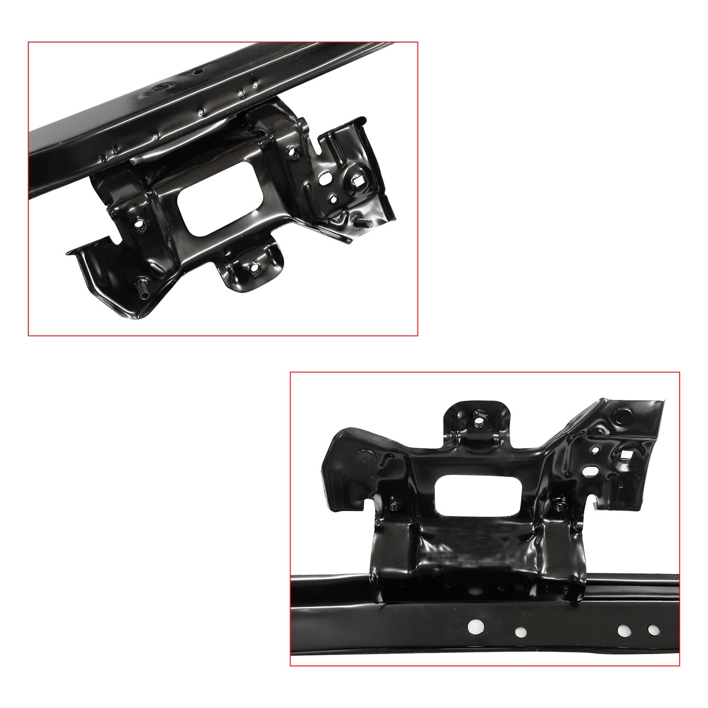 Steel Front Support Radiator Brackets Kit Set of 8 For Nissan Sentra 13-19