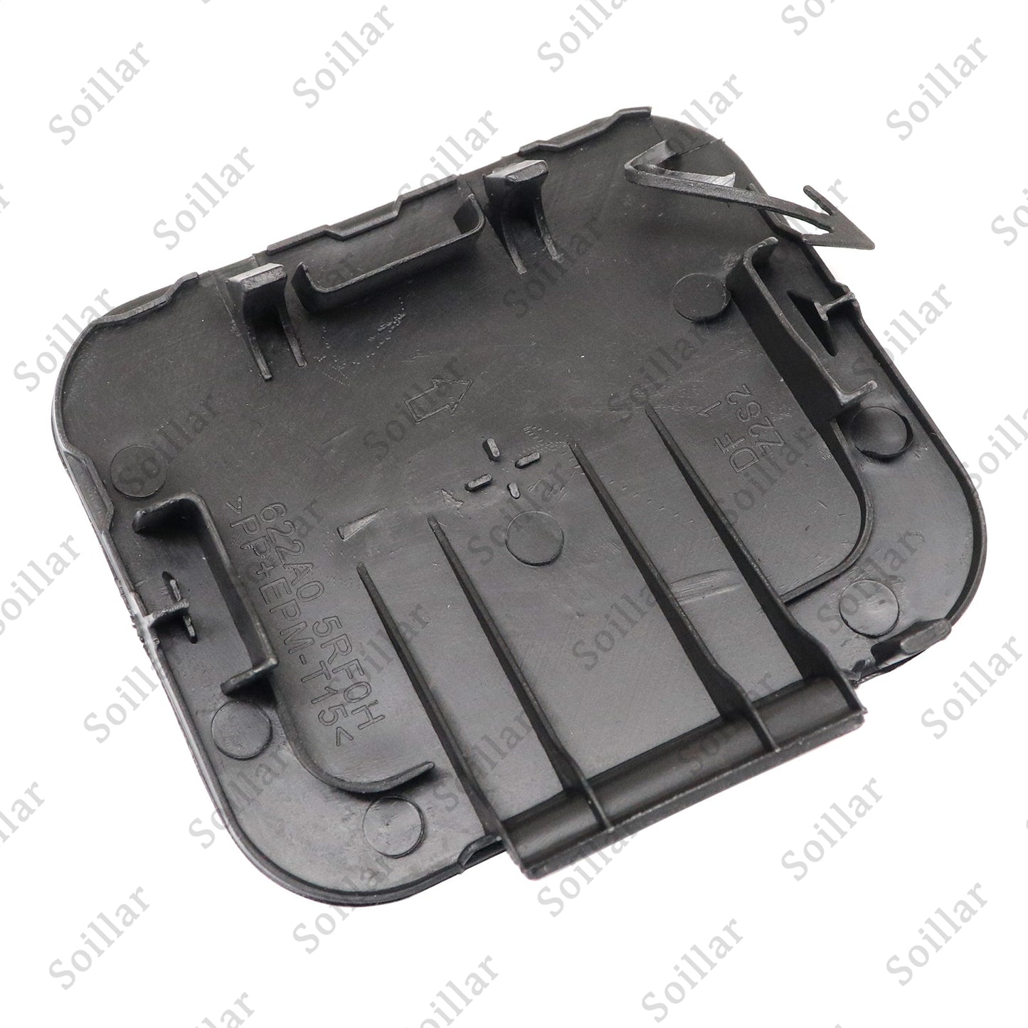 1 Pc Front Bumper Bracket Tow Hook Eye Cover Cap Fit Nissan Kicks 1.6L