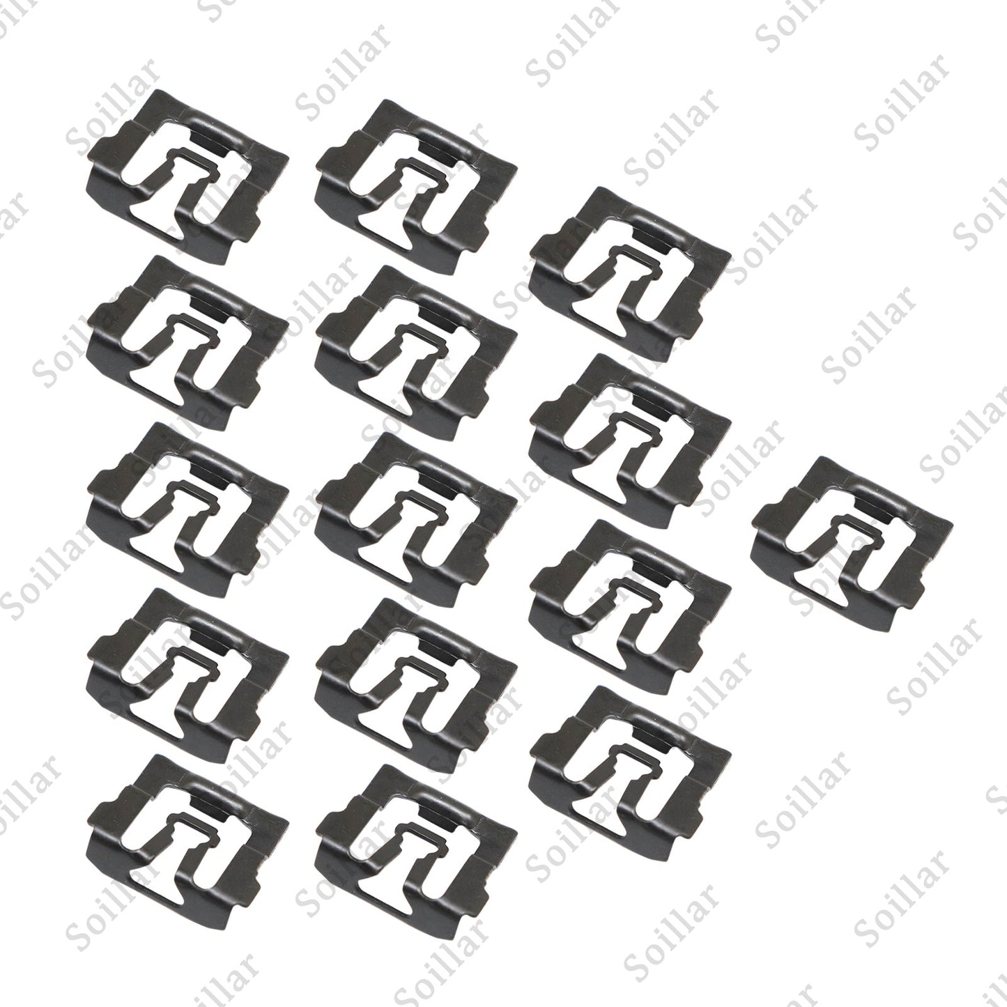 15Pcs Front Windshield Rear Window Reveal Trim Molding Clips Fit Chrysler Dodge