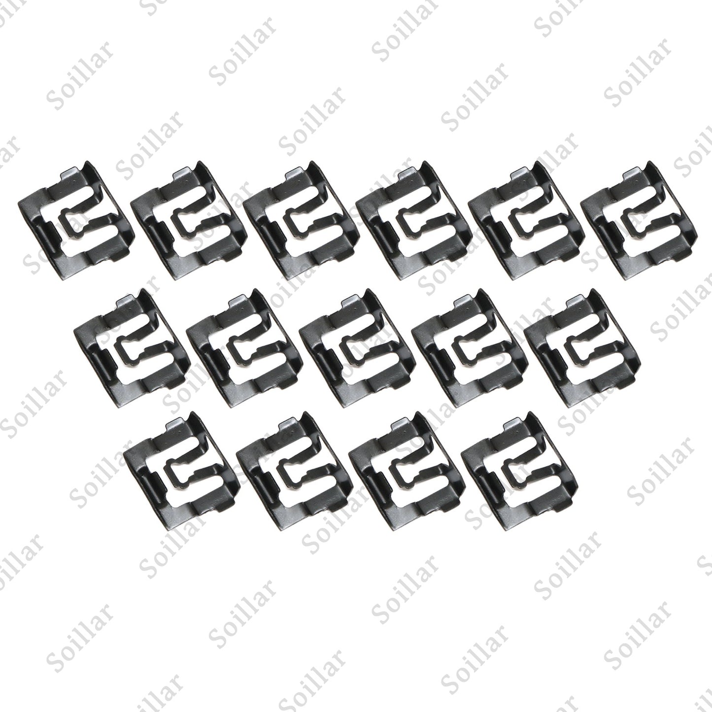 15Pcs Front Windshield Rear Window Reveal Trim Molding Clips Fit Chrysler Dodge