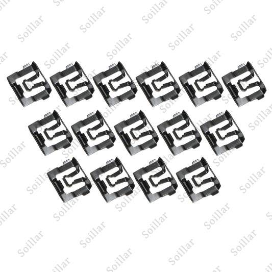 15Pcs Front Windshield Rear Window Reveal Trim Molding Clips Fit Chrysler Dodge