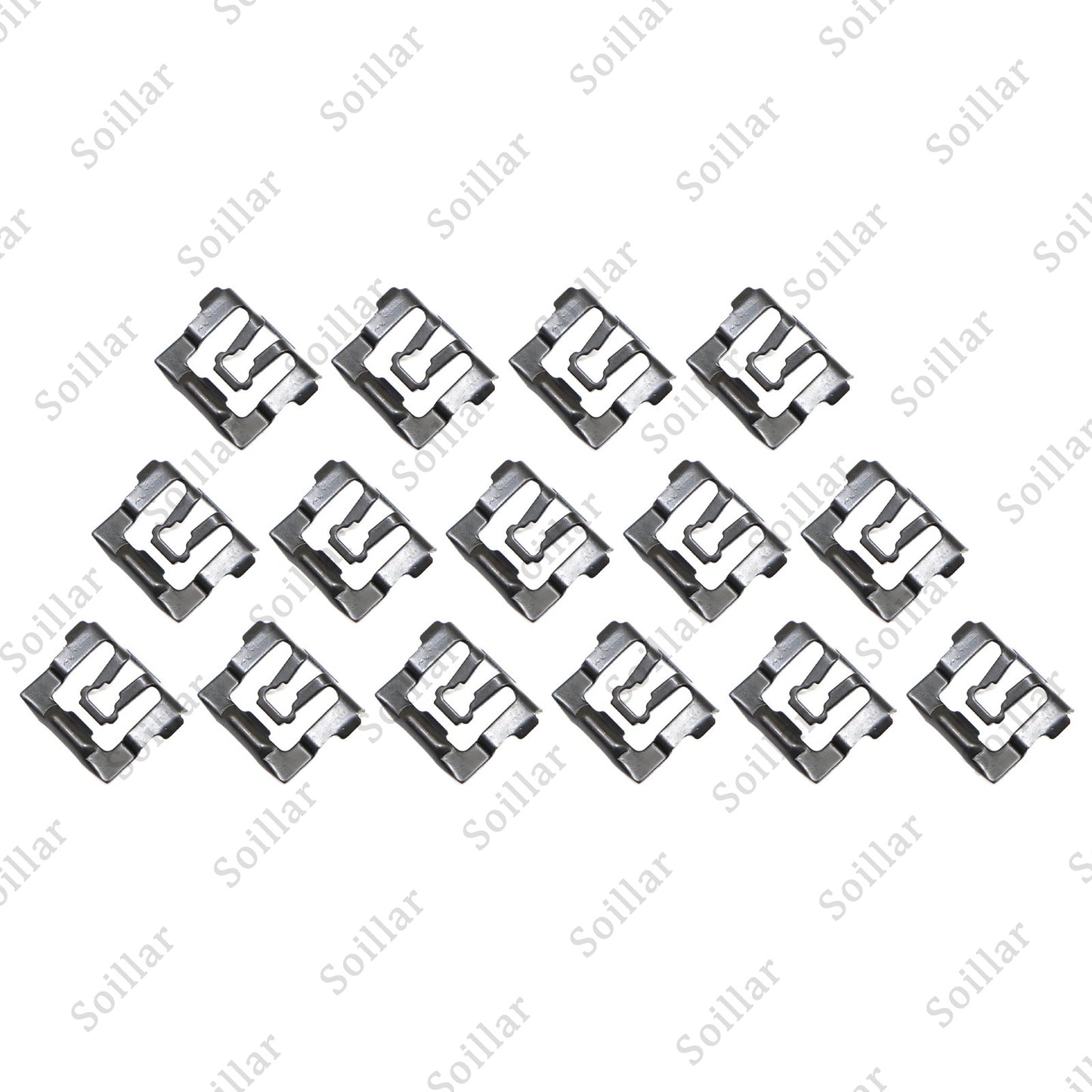 15Pcs Front Windshield Rear Window Reveal Trim Molding Clips Fit Chrysler Dodge