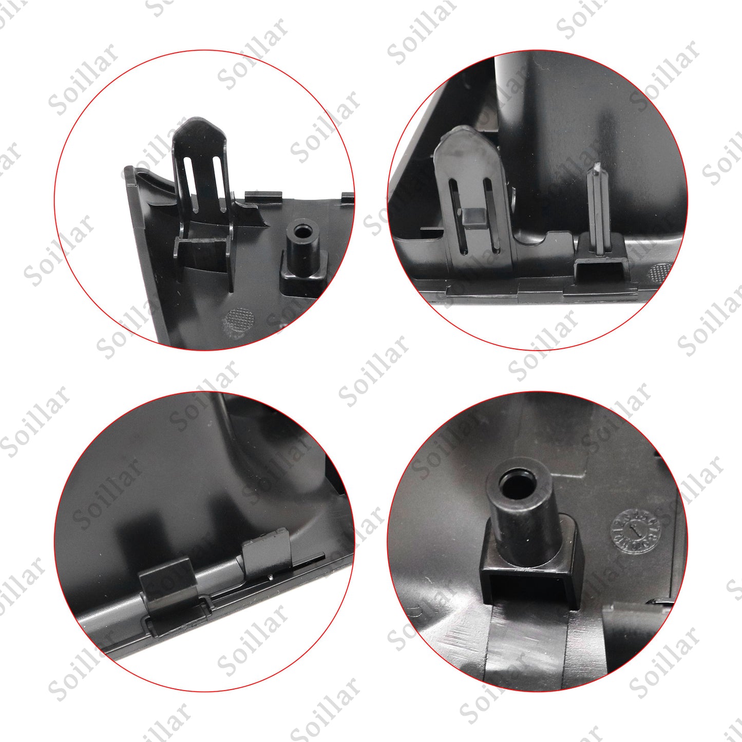 For Toyota Yaris 2012-2014 Driver Front Window Switch Panel Bezel 74232-52550-C0