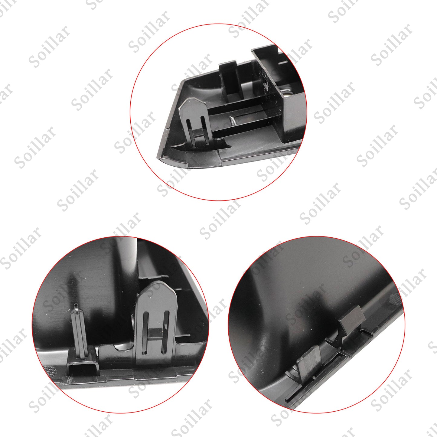 Switch Panel Bezel Right Front Window 2012-14 For Toyota Yaris Passenger Side